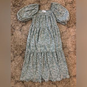 CJLA Boho tiered maxi dress